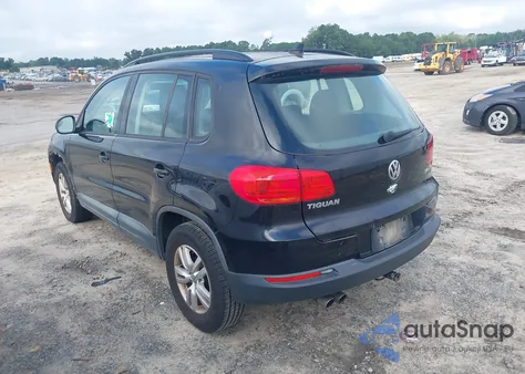 2015 Volkswagen Tiguan S from USA, damaged, VIN WVGAV7AX5FW595018
